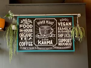 Power plant at Power Plant Cafe in Plymouth