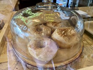 Donuts at Power Plant Cafe in Plymouth