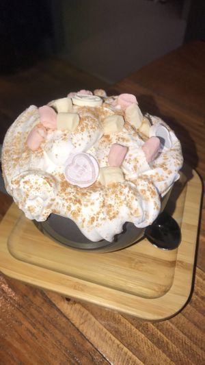 large deluxe Hot Chocolate   at Power Plant Cafe in Plymouth