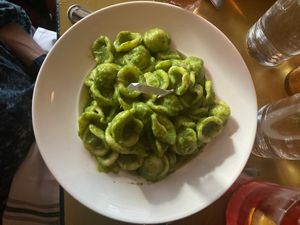 Vegan pasta at Uva Next Door in New York