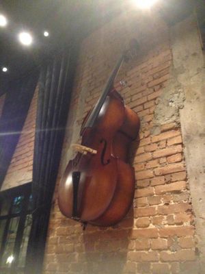 Some of the decor items. at Jazz Resto e Burgers in Sao Paulo