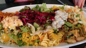 mixed awesome salad at Kiez Vegan - Kortestrasse in Berlin