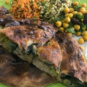  Vegan omelette at Kiez Vegan - Kortestrasse in Berlin