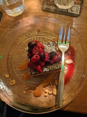 Chocolade en kokos bonbon at Café Herman in Noord-brabant