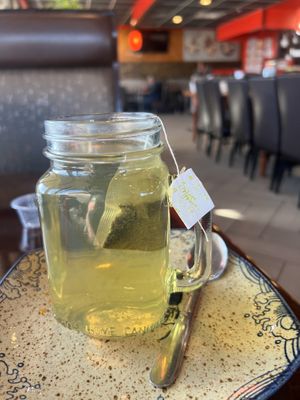 Hot Green Tea  at Otsuka Ramen in Tampa