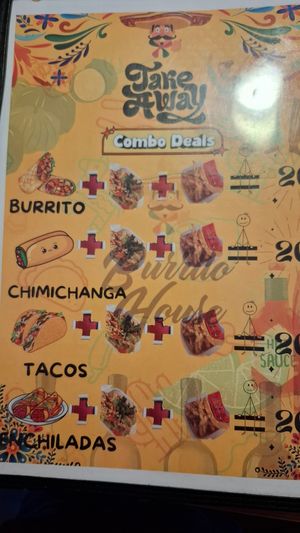 Small combos Nov 2025 at Burrito House Birkenhead in Auckland