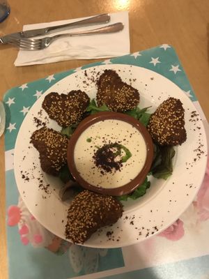 Falafel  at Malak in Santiago De Compostela