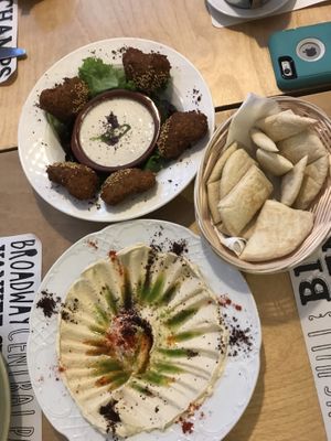 The appetizers  at Malak in Santiago De Compostela
