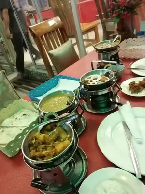 vegan thali at Royal Restaurant in Hua Hin