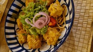 Udon noodle bowl at The Hangout - Hiriketiya in Southern Province