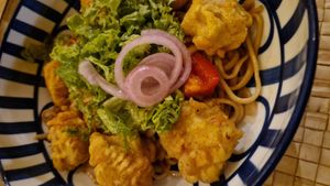 Udon noodle bowl at The Hangout - Hiriketiya in Southern Province