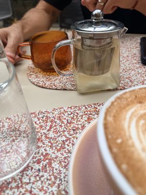 Lemon two ginger tea   at Gather Porto in Porto