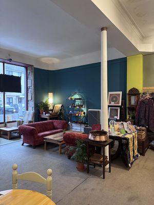 Inside   at Mountain Momo in Edinburgh