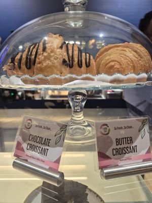 Croissants at Earth Cafe in Mumbai