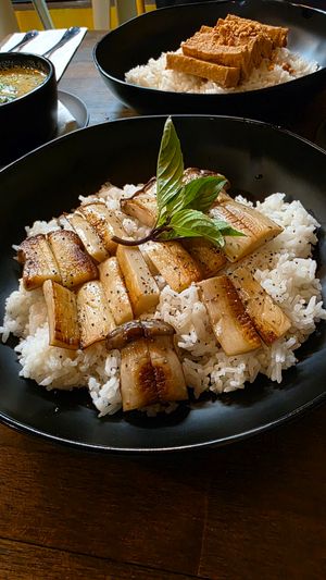 Mushroom & Rice at CoCoCurry - Thai Curry Cafe in San Diego
