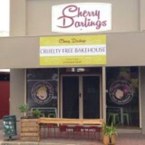 outside of building  at Cherry Darlings Bakehouse in Adelaide
