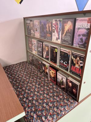 Ren and stimpy booth   at Cherry Darlings Bakehouse in Adelaide