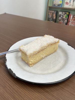 Vanilla slice  at Cherry Darlings Bakehouse in Adelaide