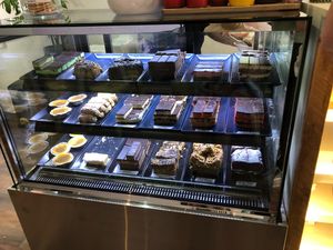 Delicious, so much to choose from! at Cherry Darlings Bakehouse in Adelaide