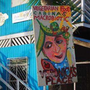 2009 old location in Puerto Viejo, Costa Rica at Veronica's Place in Puerto Viejo De Talamanca