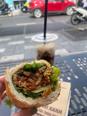 Spicy tofu at Bánh Mì XANH - Bánh Mì Chay in Thanh Pho Ho Chi Minh