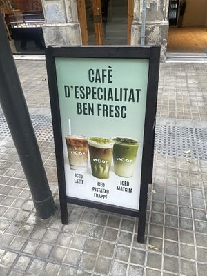 Coffee  at Noor Specialty Coffee in Barcelona