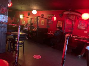 Booths  at El Chupacabra - West in Seattle