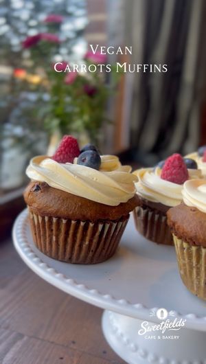 Vegan
Carrot Muffins at Sweetfields' Cafe & Bakery in Birmingham