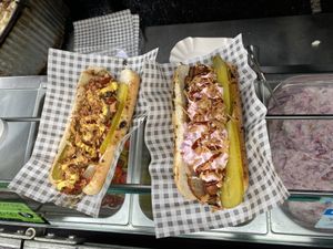 New Yorker and Louisiana   at The Vegan Diner  in Andover