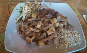 Veggie Pad Thai at Pad Thai in Santiago