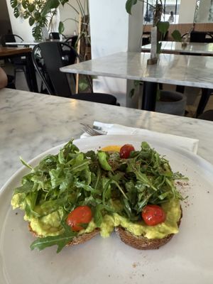 Vegan avocado toast  at Honey, in Kabupaten Badung