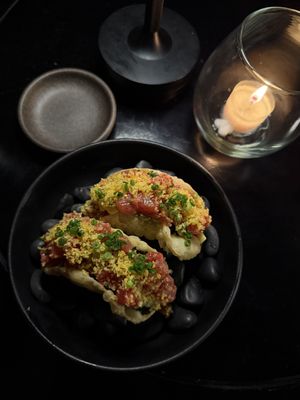 Vegan Nori ahi taco  at YUKI Uluwatu in Kabupaten Badung