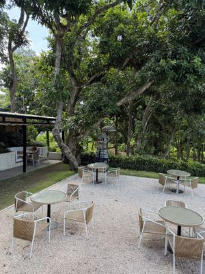 Outside seating area  at Tanah Uluwatu | Bakery & Grill in Kabupaten Badung