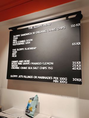   at Sloppy Jo's Deli & Takeaway in Copenhagen