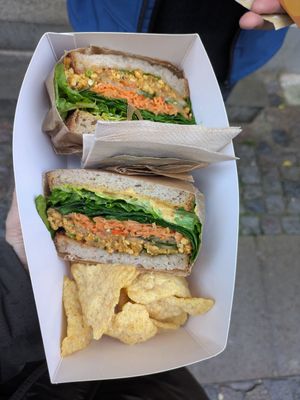 Sandwich at Sloppy Jo's Deli & Takeaway in Copenhagen