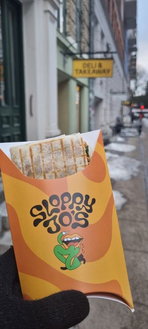 Flatwrap at Sloppy Jo's Deli & Takeaway in Copenhagen