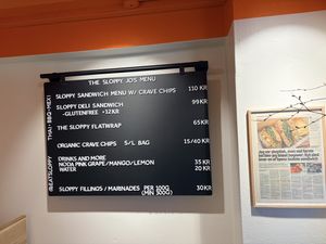   at Sloppy Jo's Deli & Takeaway in Copenhagen