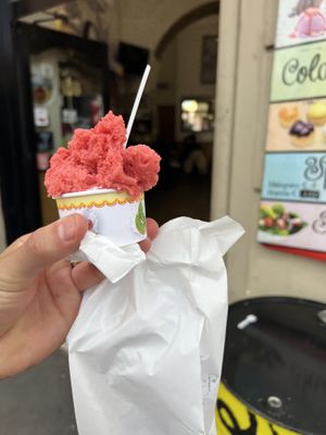   at Caffe Trastevere in Rome