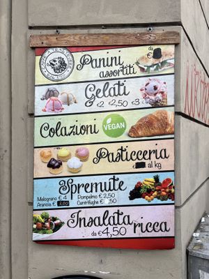   at Caffe Trastevere in Rome