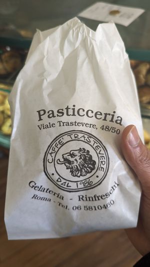  at Caffe Trastevere in Rome