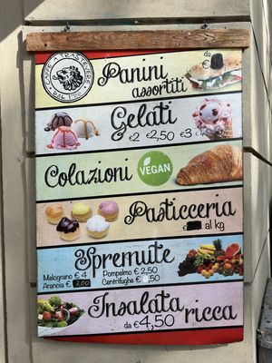   at Caffe Trastevere in Rome