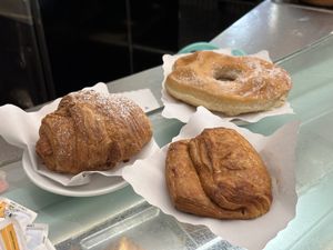   at Caffe Trastevere in Rome