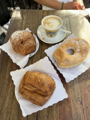   at Caffe Trastevere in Rome