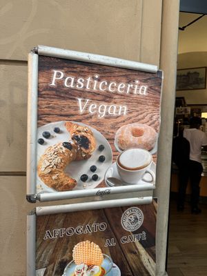   at Caffe Trastevere in Rome