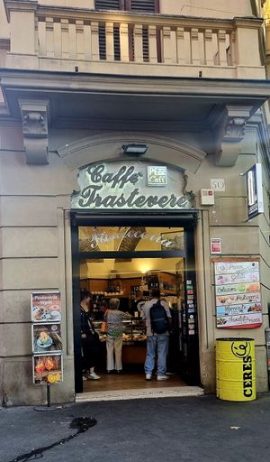  at Caffe Trastevere in Rome