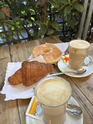   at Caffe Trastevere in Rome