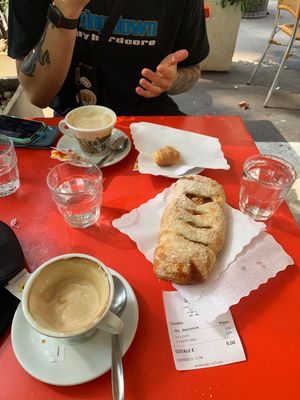 Yum at Caffe Trastevere in Rome