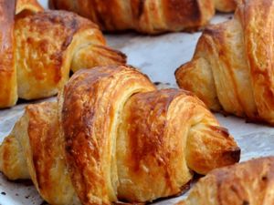 cornetti vegan at Caffe Trastevere in Rome
