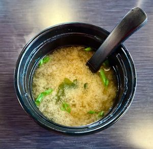 Miso Soup at Mu-Kii  in Dubai