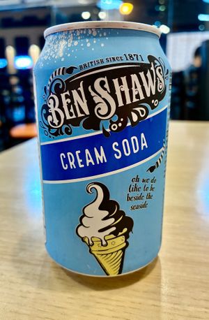 Cream soda  at Bob's Fish & Chips in دبي